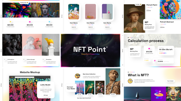 Videohive NFT Point Video Display After Effect Template Elements template preview
