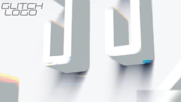 Videohive Glitch Logo 43991943 Logo Stings template preview
