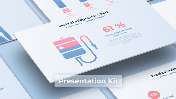 Videohive Medicine Infographics Medical Healthcare Presentation Openers template preview