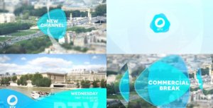 Broadcast Slideshow Video Displays template preview