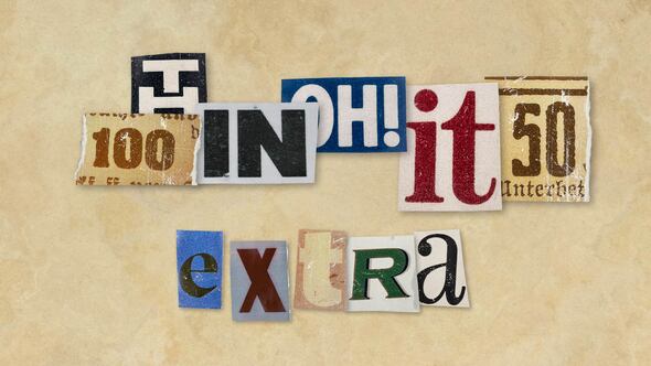 Videohive Ransom Letters 60960526 Elements template preview