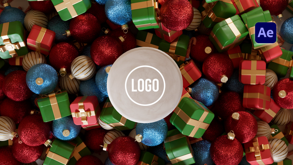 Videohive Christmas Orbit Logo Logo Stings template preview
