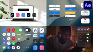Videohive Gadget Interface Elements for After Effects Elements template preview
