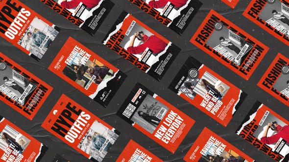 Videohive Urban Fashion Streetwear Instagram Story Product Promo template preview
