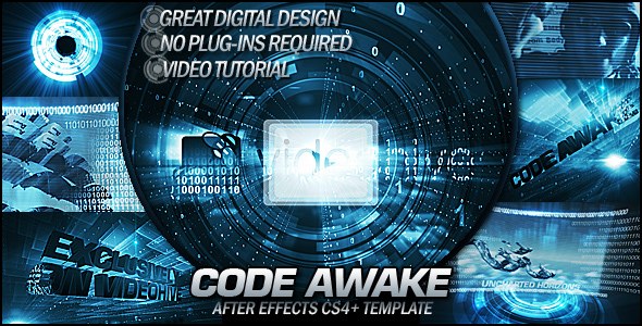 Code Awake Video Displays template preview