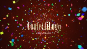 Videohive Confetti Logo 22961011 Logo Stings template preview