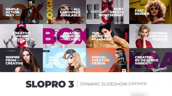 Videohive Dynamic Slides 3 Openers template preview
