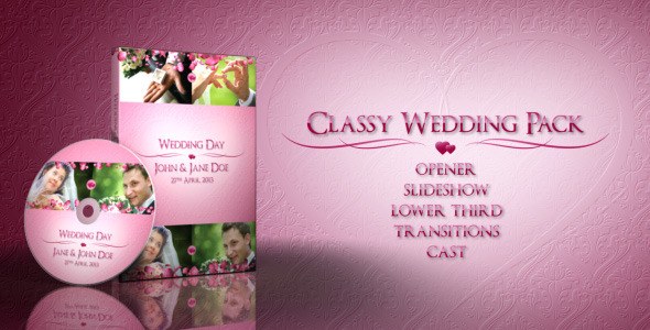 Classy Wedding Openers template preview