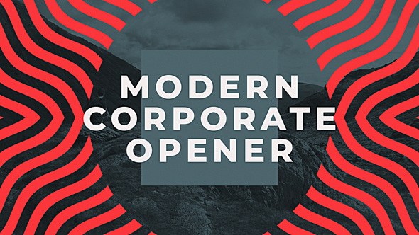 Videohive Modern Corporate Opener Openers template preview