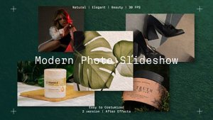 Modern Photo Slideshow with Dynamic Motion Openers template preview