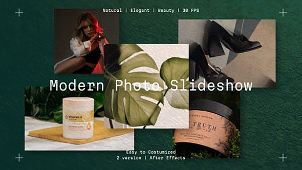 Modern Photo Slideshow with Dynamic Motion Openers template preview