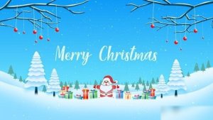 Videohive Christmas Wishes Intro Openers template preview