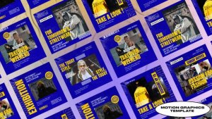 Watche Fashion Instagram Posts | Mogrt Premiere Pro template preview