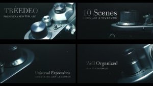 Videohive Cinematic Title Sequence Video Displays template preview