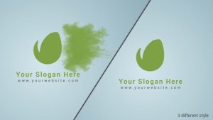 Videohive Simple Smoke Logo Reveal Logo Stings template preview