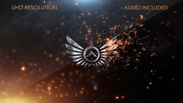 Videohive Fireblast Logo Intro Logo Stings template preview