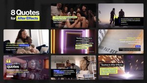 Videohive Quotes Video Template Elements template preview