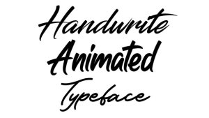 Videohive Animated Typeface 59512316 Titles template preview