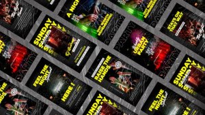 Videohive Urbanight Party Instagram Stories Product Promo template preview