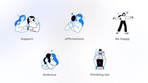 Videohive Mental Health Illustration - Stone Pictures Concepts Elements template preview