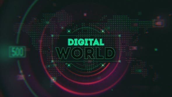 Videohive Digital World Opener