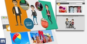 Family Shopping  - Online Shop Promo Video Displays template preview