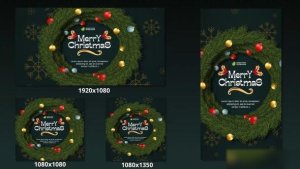 Videohive Merry Christmas || Social Media 49674322 Openers template preview