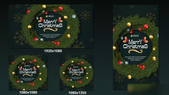 Videohive Merry Christmas || Social Media 49674322 Openers template preview