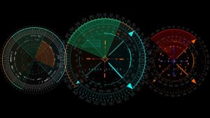 Videohive HUD Info Radars Elements template preview