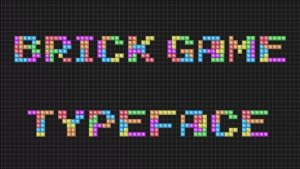 Videohive Brick Game Typeface | After Effects Template Titles template preview
