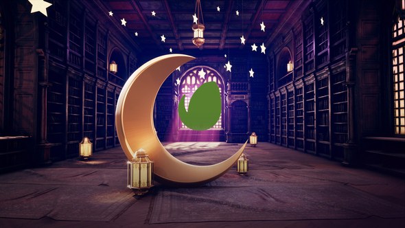 Videohive Welcome Ramadan Logo Stings template preview