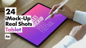 Videohive iMock-Up Real Tablet Product Promo template preview