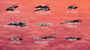 Videohive Drawn Titles Pack Titles template preview