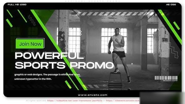 Videohive National Sports Promo Openers template preview
