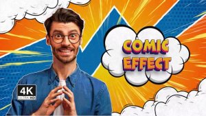 Videohive Comic Effect Promo Openers template preview