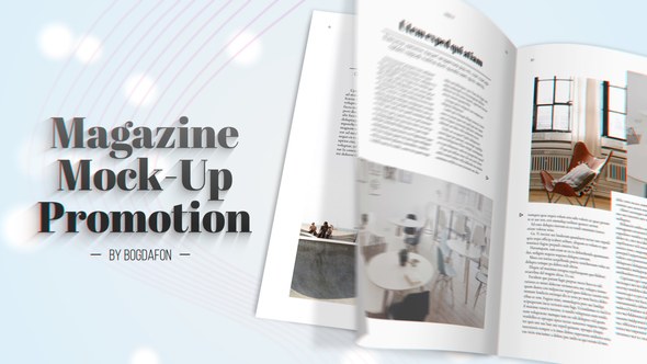 Videohive Magazine Mock-Up Promotion Product Promo template preview