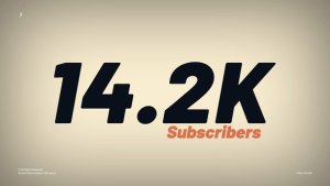 Videohive Social Stats Counters | After Effects Titles template preview