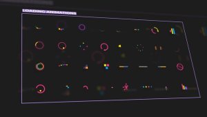 Motion Graphic Effects Video Displays template preview