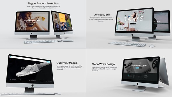 Videohive White Room | Website Presentation Product Promo template preview