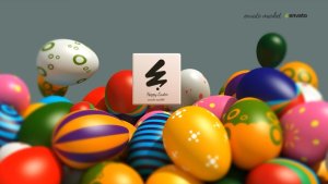 Videohive Happy Easter 4 Logo Stings template preview