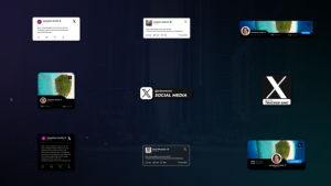 Videohive X Social Media Elements template preview