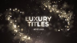 Videohive Premium Luxury Titles Titles template preview