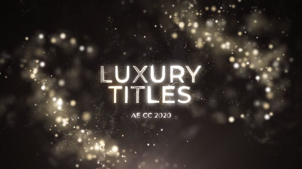 Videohive Premium Luxury Titles Titles template preview