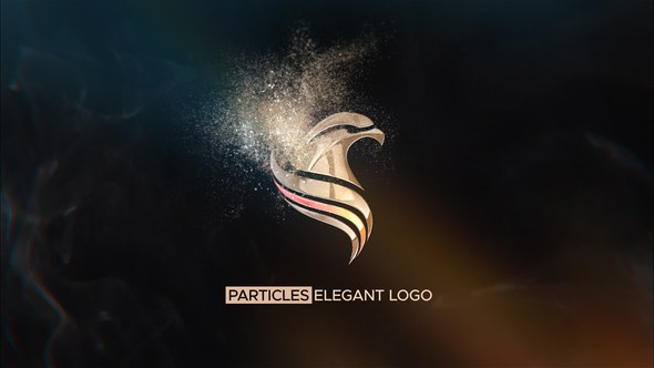Videohive Particles Elegant Logo Logo Stings template preview