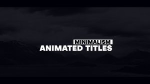 Videohive Animated Titles 45359432 Titles template preview