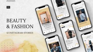 Videohive Beauty & Fashion Instagram Stories v.1 Product Promo template preview