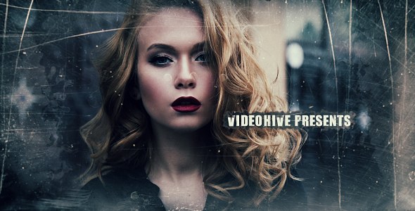 Videohive Cinema Grunge Trailer Video Displays template preview