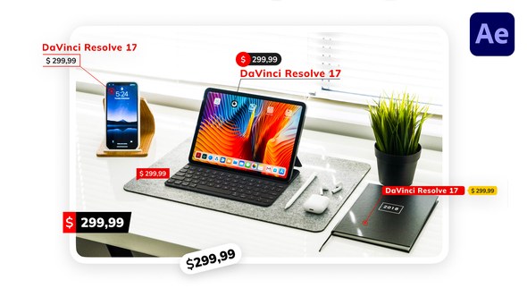 Videohive Price Tags & Call Outs | After Effects Elements template preview