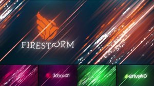 Videohive Slices Logo Stings template preview