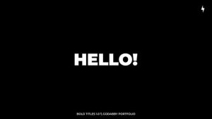 Videohive Bold Titles 1.0 | After Effects Titles template preview